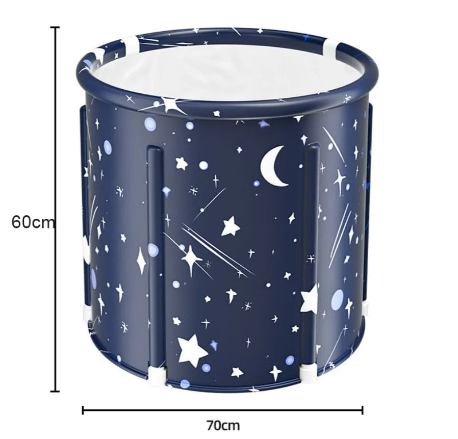Foldable Bath Bucket PVC Material Hot Bath Ice Bath Ice Therapy Sauna Adult Bathtub Bathtubs for the Baby Large Family Pool