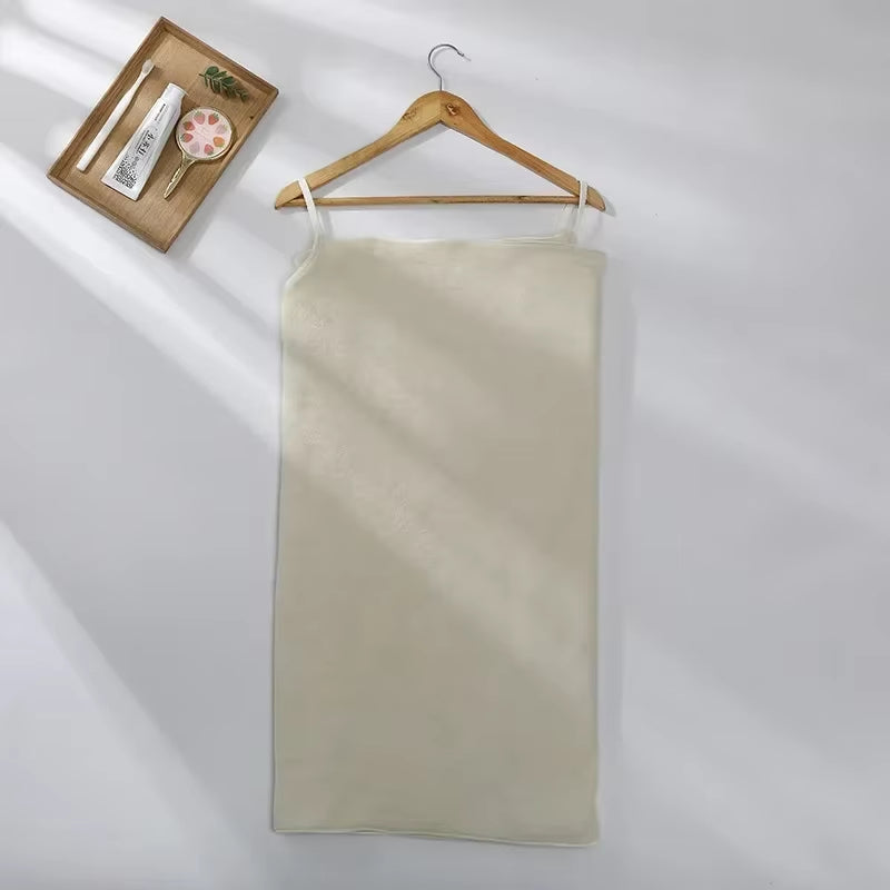 Wearable Microfiber Bathrobe Woman Shower Female Soft Bath Towel for Adults for Home Textiles Bath and Sauna Towels Bathroom