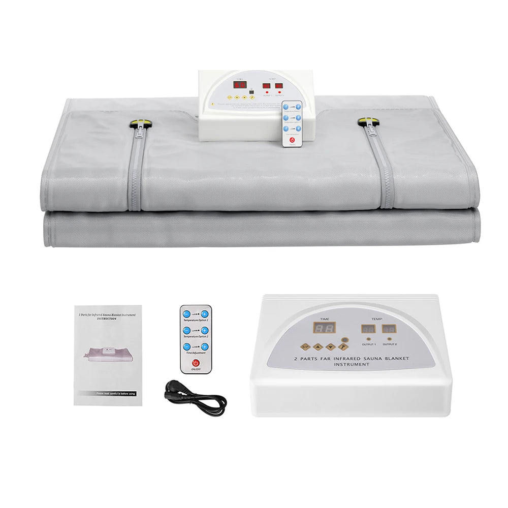 Oxford Sauna Blanket for Weight Loss Detox Heating Sauna Blanket with Zip Home Sauna Relaxing Therapy Spa 220V 650 W