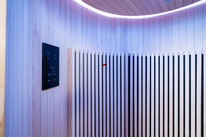 The Solitude 1-Person Low EMF Indoor Infrared Sauna | Aura Saunas