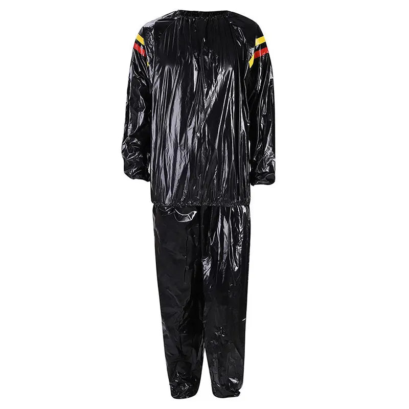 Workout Slimming Gym Sauna Suit Set Unisex Sweat Sauna Suit Exercise Gym Long Sleeve Shirt Jacket Fitness Sauna Suit