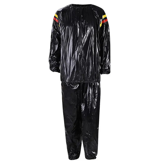 Workout Slimming Gym Sauna Suit Set Unisex Sweat Sauna Suit Exercise Gym Long Sleeve Shirt Jacket Fitness Sauna Suit