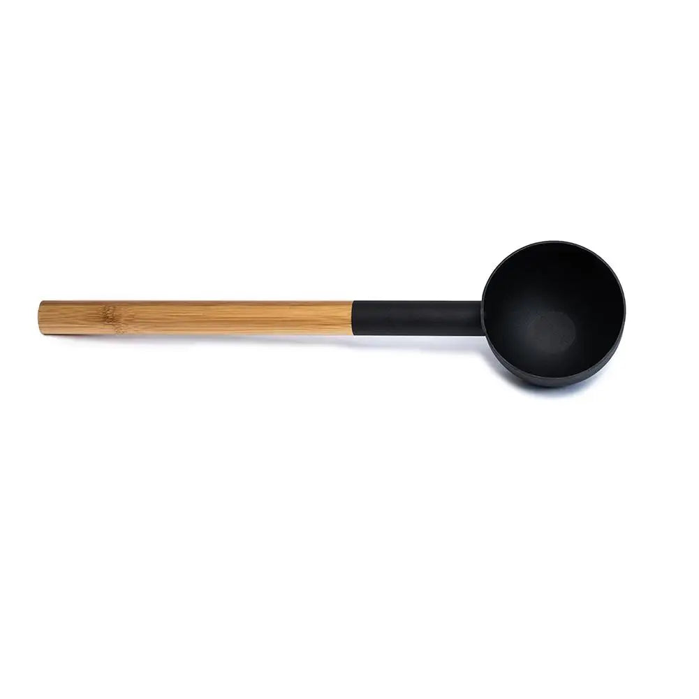 Winter Indoor Outdoor 7L Aluminum Sauna Bucket with Long Handle Spoon Set Matching Ladle Sauna Barrel Sauna Accessories