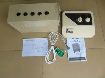 Sauna Constant Temperature and Temperature Control Switch Dry Steaming Furnace Digital Display External Sweat Control Steaming C