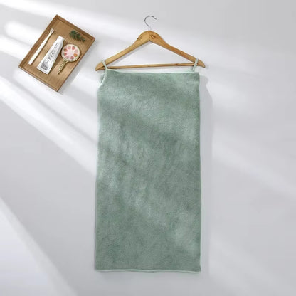 Wearable Microfiber Bathrobe Woman Shower Female Soft Bath Towel for Adults for Home Textiles Bath and Sauna Towels Bathroom