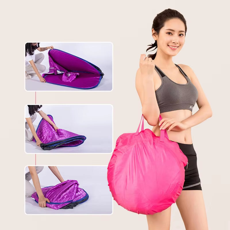 Portable Steam Sauna SPA Room Folding Sauna Slimming Body Building Ease Insomnia Steamer Tent Box with Steam Generator Machine