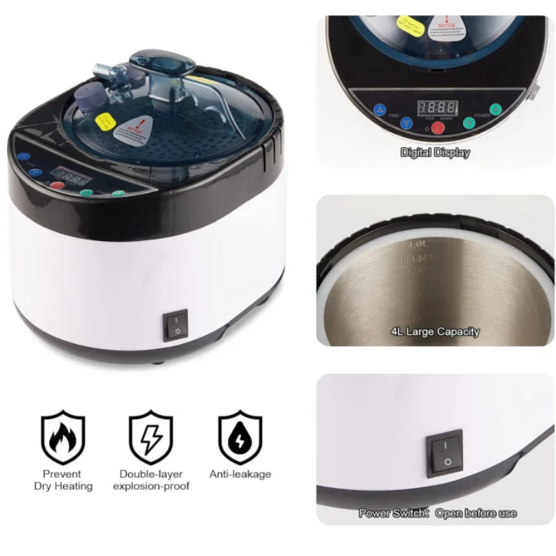 Large Size Sauna Portable Steam Sauna Personal Home Spa with 4L Large Steam Generator 16 Levels Remote Control and Chair