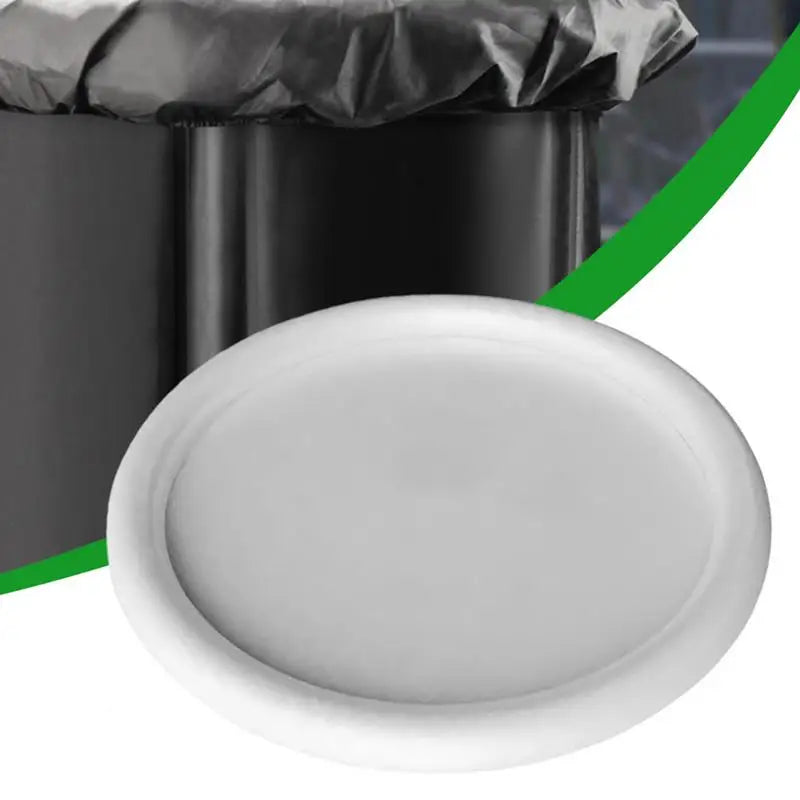 Ice Bath Cover Drawstring Bathtub Cover Ice Bath Insulated Cover Windproof for Hot Water Bath Outdoor Ice Bath Tub Fits