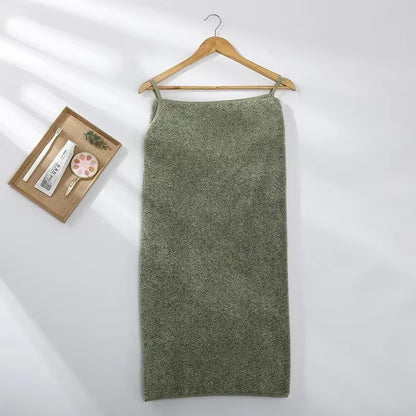 Wearable Microfiber Bathrobe Woman Shower Female Soft Bath Towel for Adults for Home Textiles Bath and Sauna Towels Bathroom