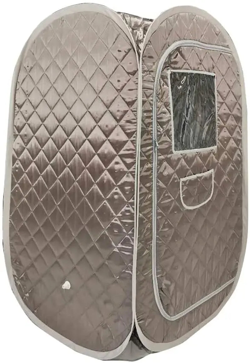 Portable Sauna Tent, Foldable One Person Full Body Spa for Detox Therapy without Sauna Steamer